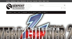 Desktop Screenshot of le-serpent-retrogamer.org